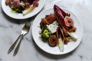 Fig Prosciutto Blue cheese Salad recipe