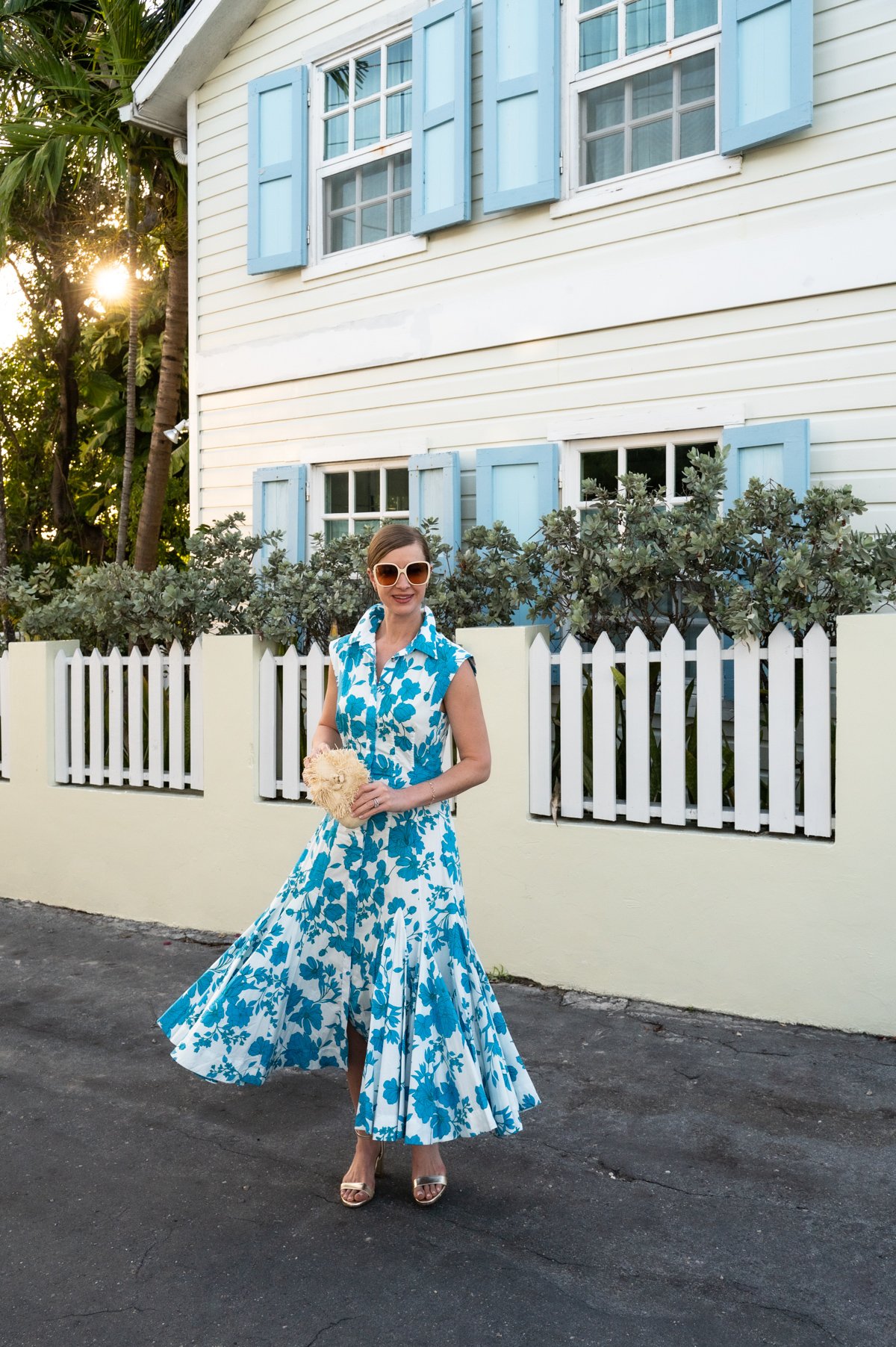 My Favorite Floral Spring Dresses… – The Blue Hydrangeas – A